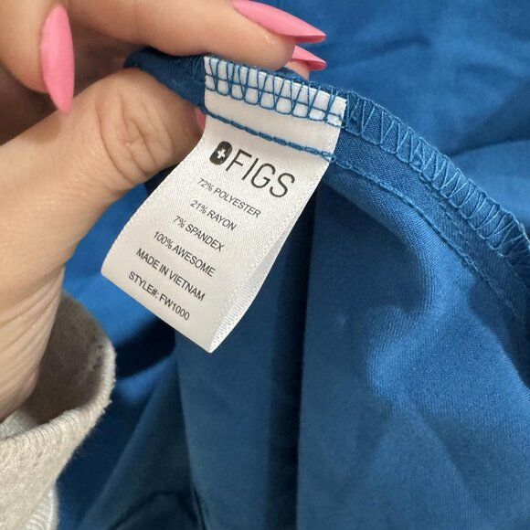 Women’s FIGS Catarina One-Pocket Scrub Top Size X-Large Style‎ 1652 - Picture 4 of 8